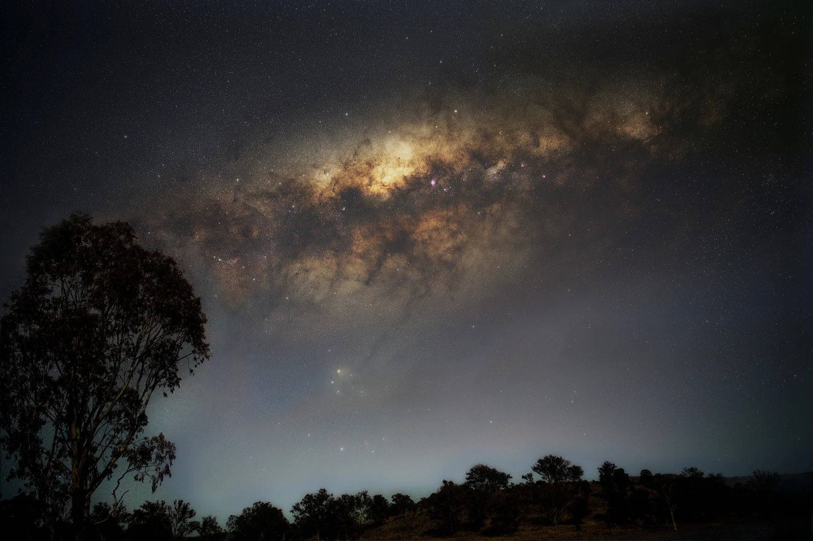 Milky Way core from Chaffey Dam, Tamworth NSW